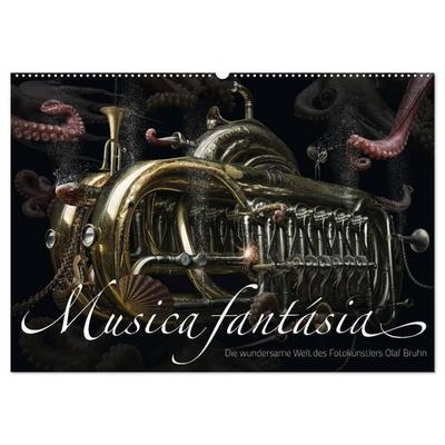 Musica fantásia - Die wundersame Welt des Fotokünstlers Olaf Bruhn (Wandkalender 2026 DIN A2 quer), CALVENDO Monatskalender