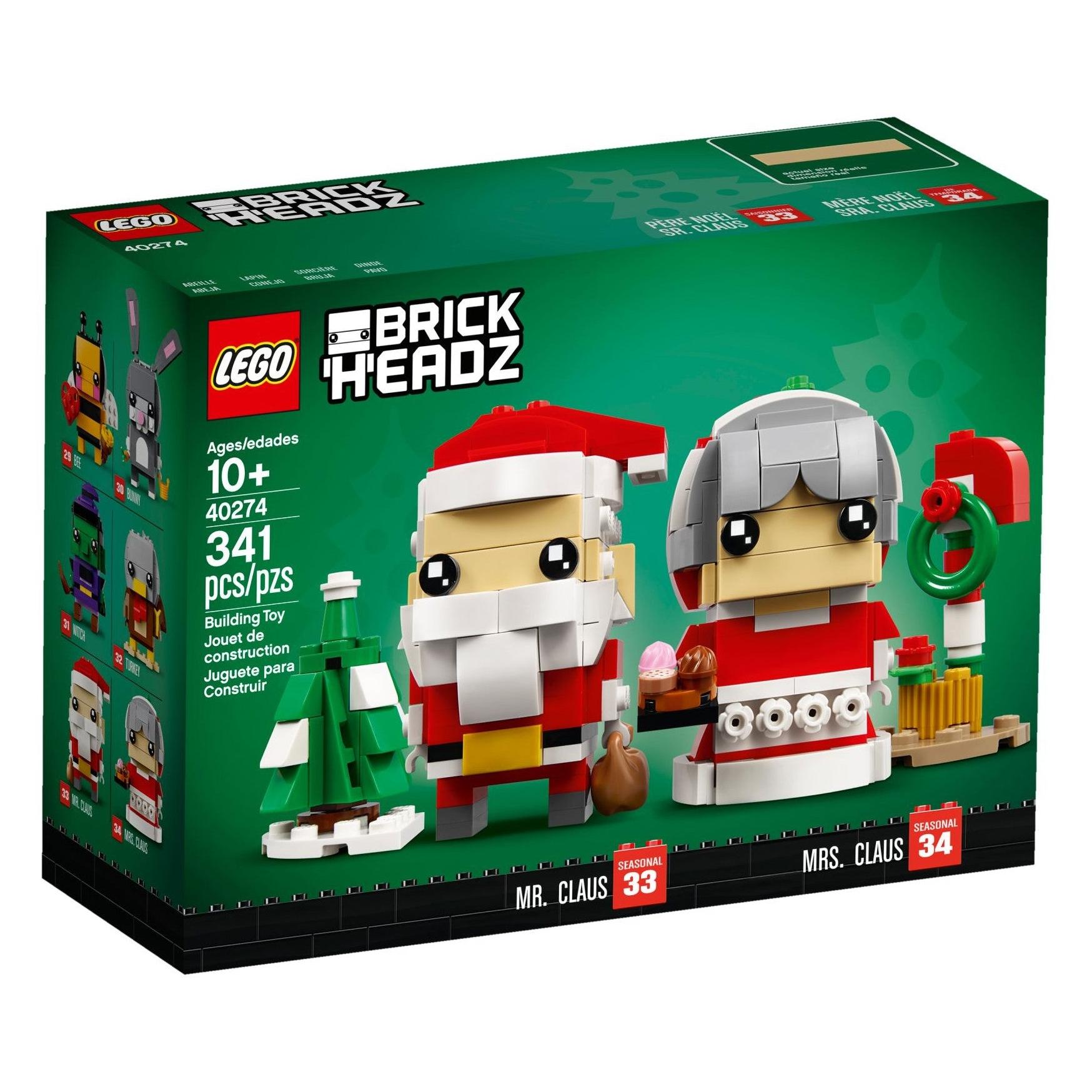 LEGO Herr und Frau Weihnachtsmann (40274, LEGO Brickheadz) (40274)
