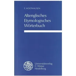 Altenglisches etymologisches Wörterbuch, Sprachbücher von Ferdinand Holthausen