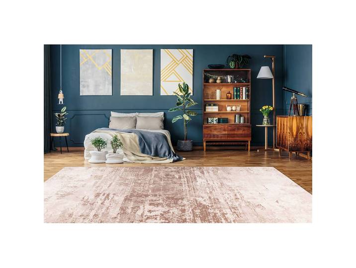 Tapis Saphira 100 Beige 80 x 150cm Tissu