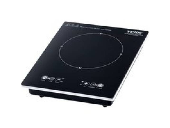 VEVOR Plaque à Induction Portable 2200 W, Plaque de Cuisson Électrique Posable avec 11 Réglages de Température, Plaque Chauffante à Induction de Comptoir, avec Minuterie 3H, Verrouillage Enfant