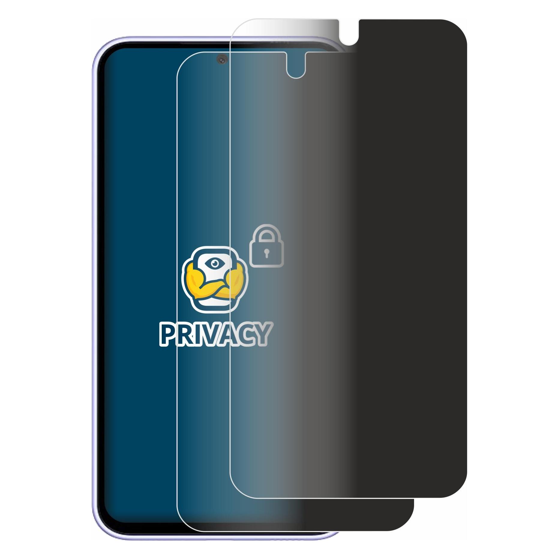 Brotect Sichtschutzfolie Anti-Spy Privacy Folie Blaulicht-Schutz (Samsung Galaxy A54 5G) (4347473)