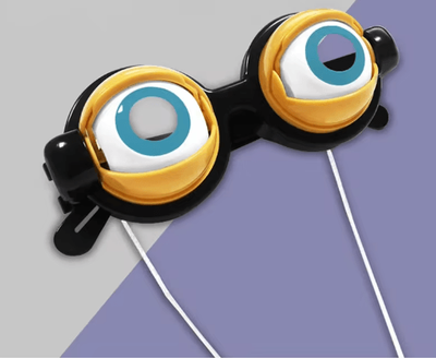 Inspire Picks Funny Novelty Glasses Prank Party Gag Toy For Costumes & Gifts orange