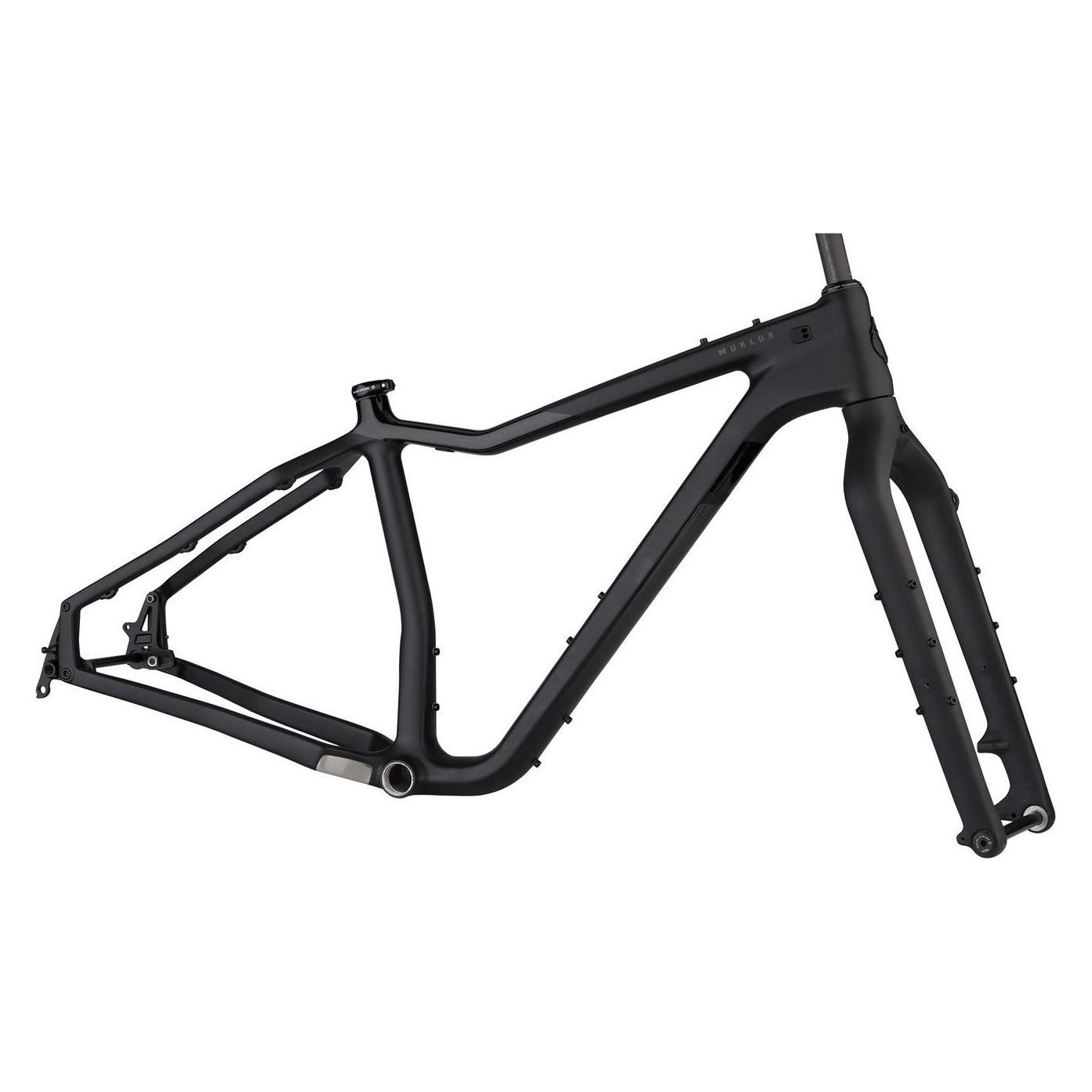 Salsa Mukluk Carbon Rahmenkit, 26", M, black/grey (40088089)