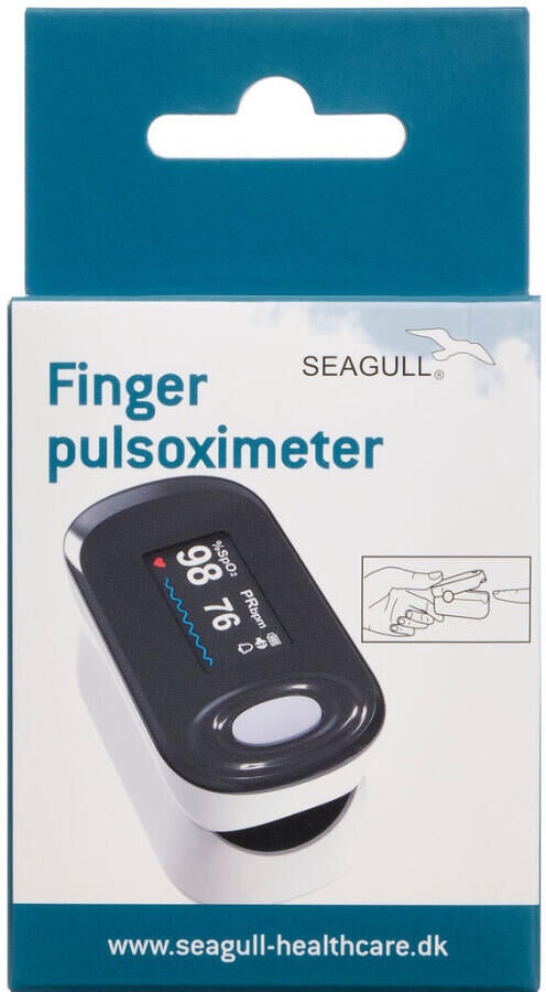 Seagull Pulsoximeter Medicinsk udstyr 1 stk