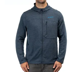 Klim Echo Wool Hoodie, Funktionsjacke - Dunkelblau - XL