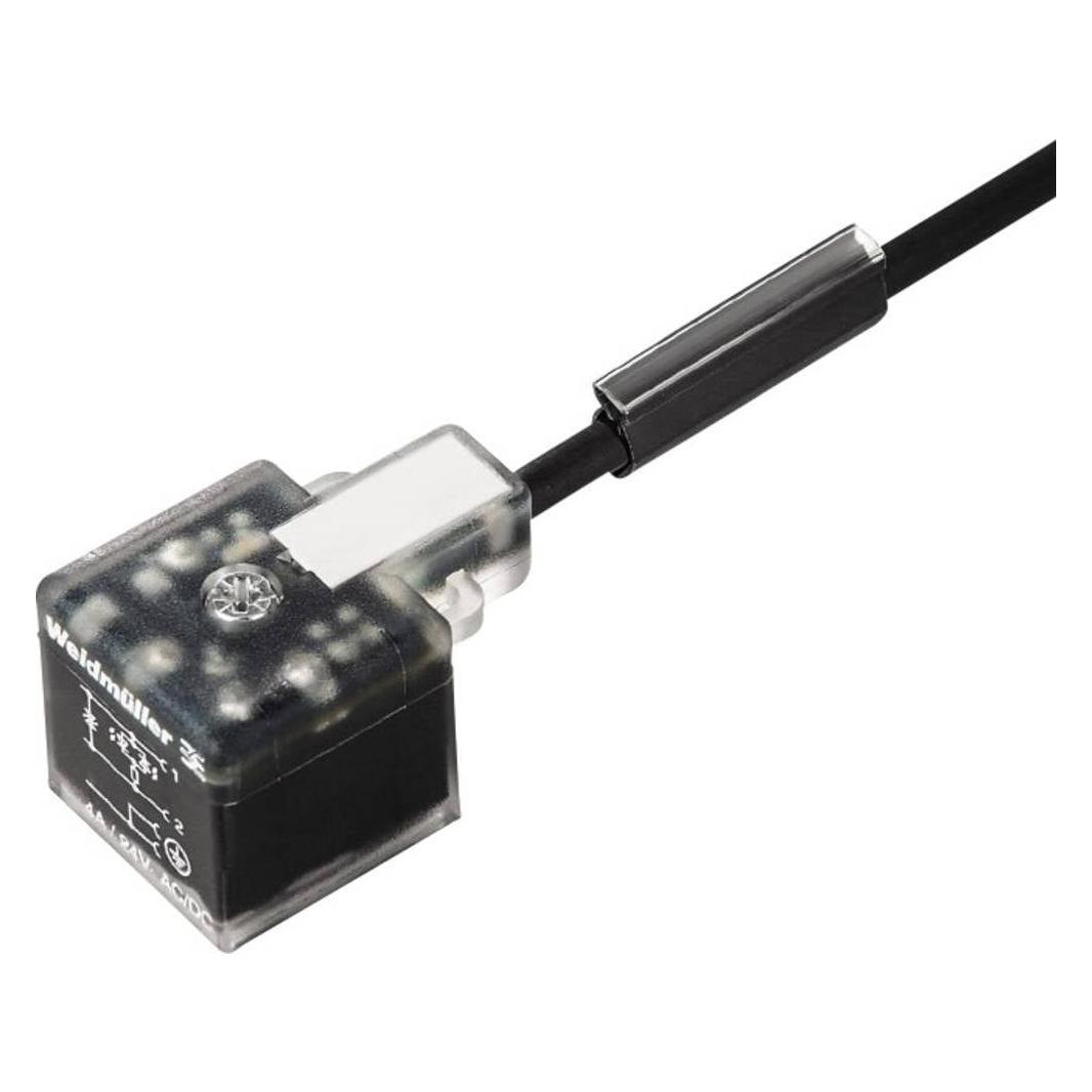 Weidmüller Ventilleitung (konfektioniert), Kabelende offen - Ventilstecker, Bauform A (18 mm), Kabellänge: 5 m (1026730500)