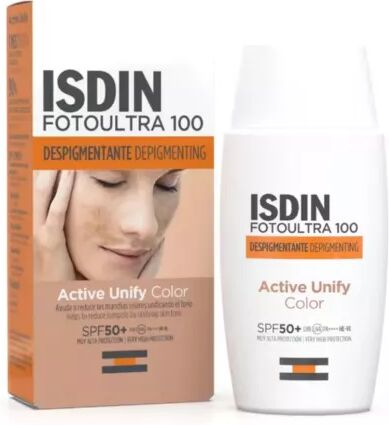 ISDIN Fluido colorante unificador activo  FotoUltra 100 SPF50+ 50 ml