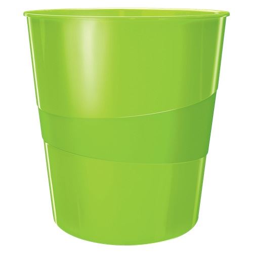 LEITZ WOW Duo Colour Papierkorb 15,0 l grün