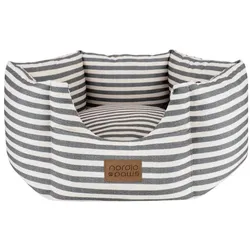 Nordic Paws - Bailey Dogbed - Grey - M (Hund), Hundebett + Katzenbett