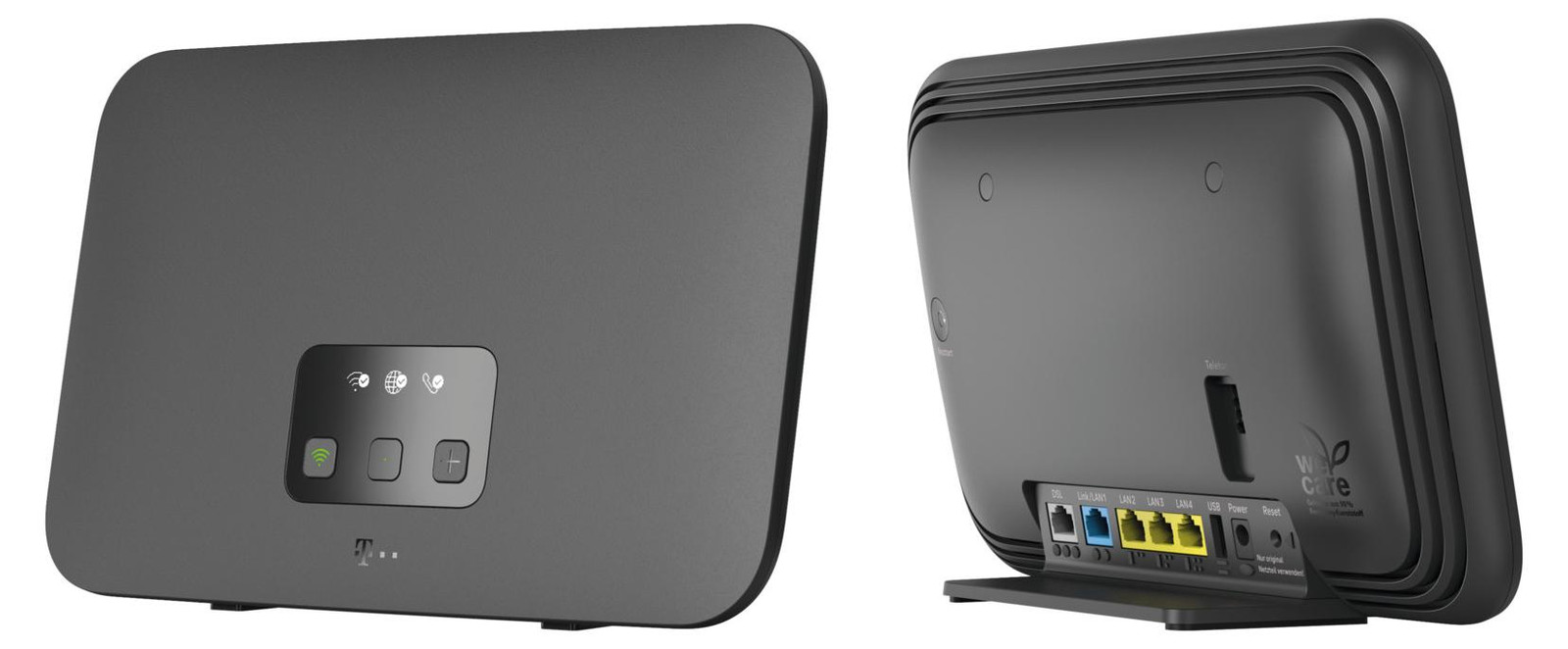 Deutsche Telekom Speedport Smart 4R2 Draadloze router - DSL-modem met Wi-Fi 6, Dual-band en 3-poorts switch