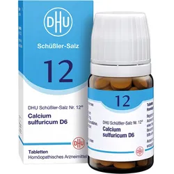 DHU Schüßler-Salz Nr. 12 Calcium sulfuricum D6 80 St