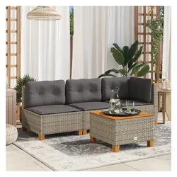 vidaXL, Sofa + Bettsofa, Talonar (1x Ecke (ohne Schnitzerei))