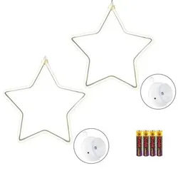 KARIN JITTENMEIER Kreativ-Set LED Stern mit Lichterband 10tlg.