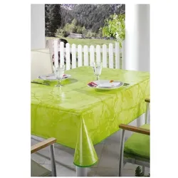 PEYER SYNTEX Wachstuchtischdecke »Milano Marmor« 110 x 140 cm grün, 110 cm