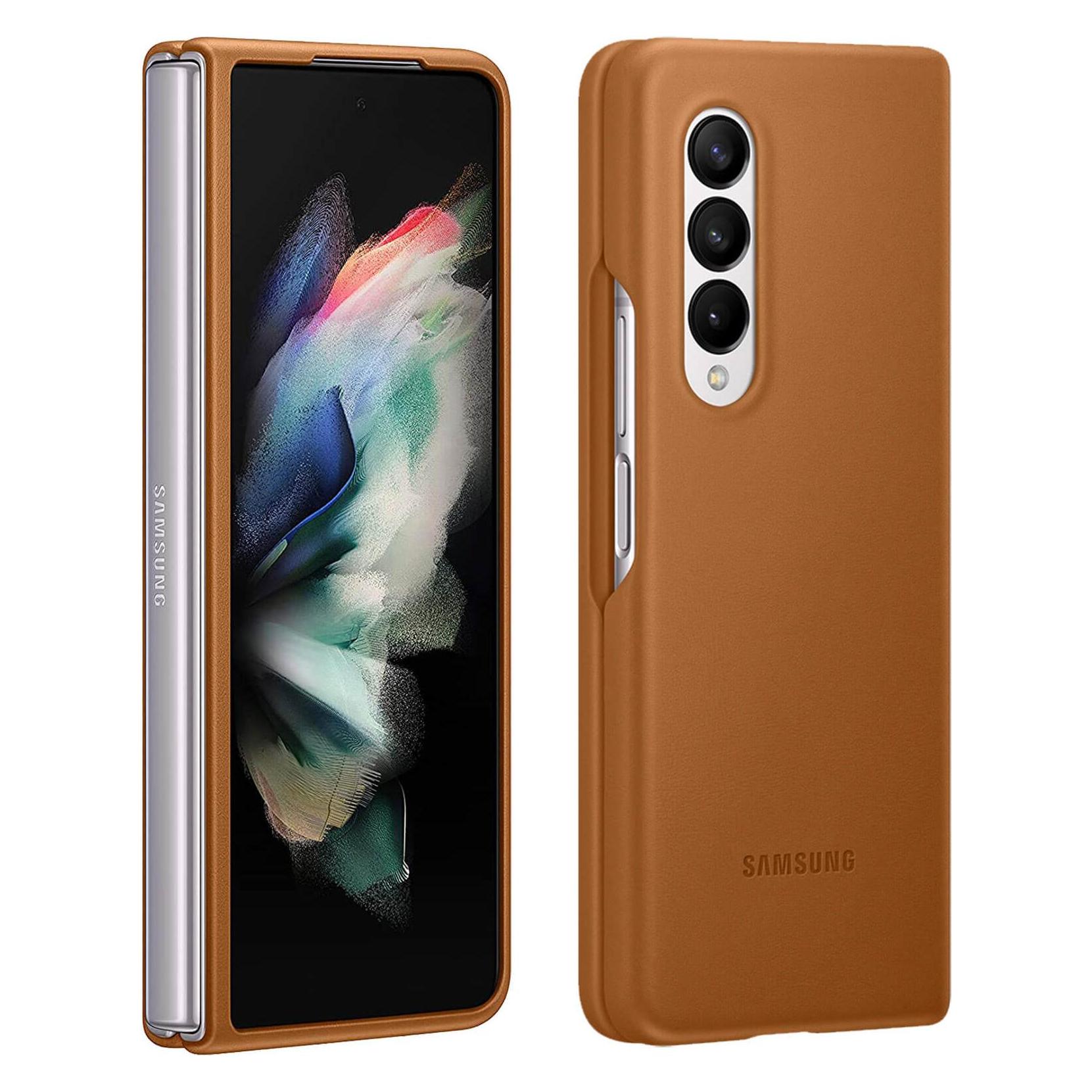 Samsung Leather Cover (Samsung Galaxy Z Fold3) (EF-VF926LAEGWW)