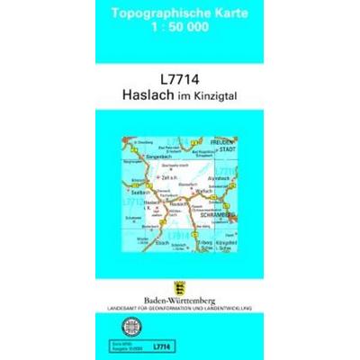 L7714 Haslach im Kinzigtal, Sonstige von , Landesamt für Geoinformation und Landentwicklung Baden-Württemberg (LGL), 978-3-86398-323-9
