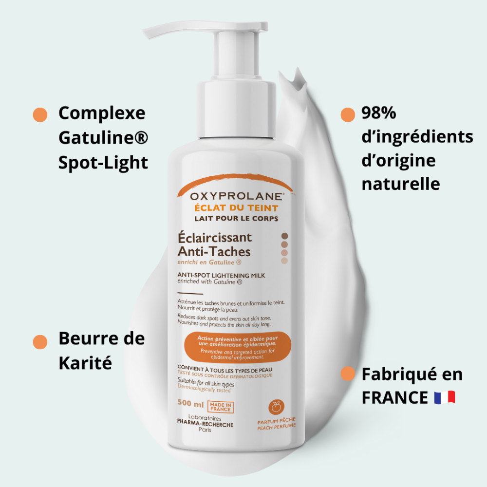 Oxyprolane Éclat Du Teint Body Milk Anti-Spot 500mL