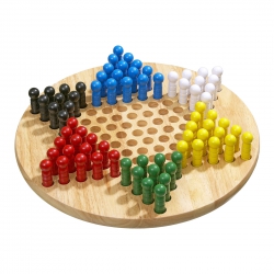 Philos Halma - groß - Eschenholz - 75 Spielsteine 242477