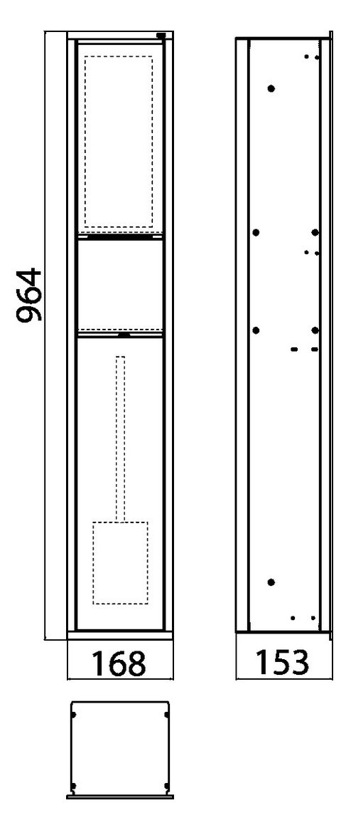 Emco Asis 150 toiletmodule inbouwmodel