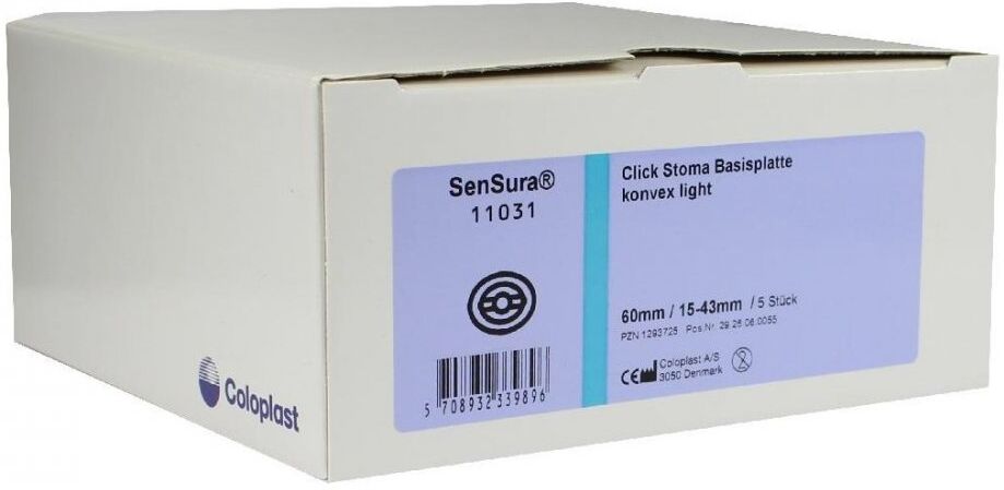 Sensura Basisplatte, konvex light Rr60 15-43mm