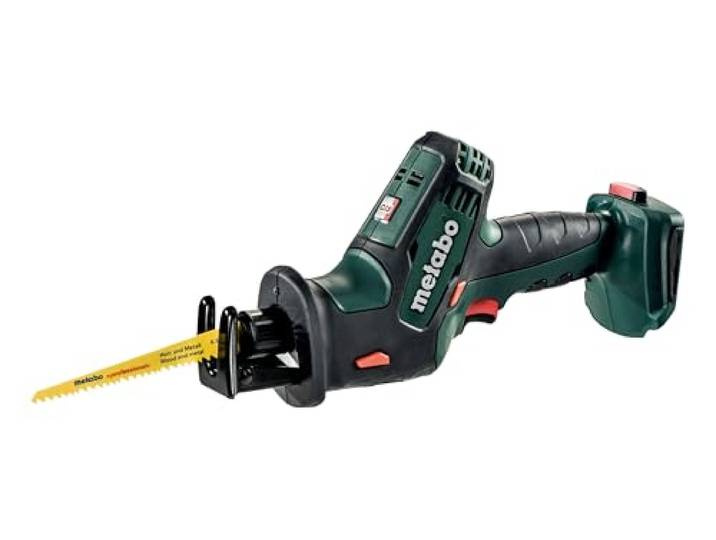 METABO 602266840 - Sierra de sable a bateria 18V Ah Li-Ion SSE 18 LTX con maletin MetaLoc