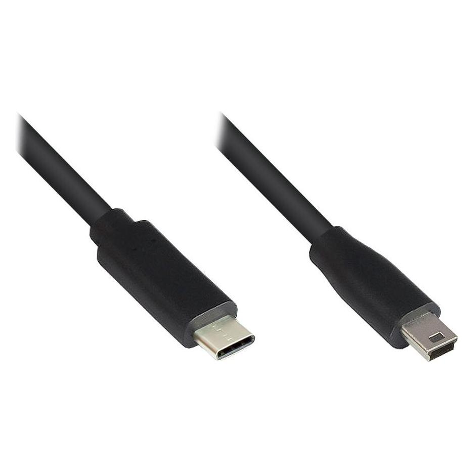 Good Connections Alcasa 3310-CM001. Kabellänge: 0,15 m, Anschluss 1: USB C, Anschluss 2: Mini-USB B, USB-Version:... (0.15 m, USB 2.0) (3310-CM001)