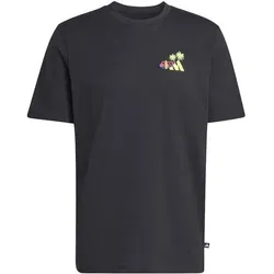 ADIDAS Herren Shirt MINI EMBROIDERY SURFING GRAPHIC, Größe S in Schwarz Schwarz