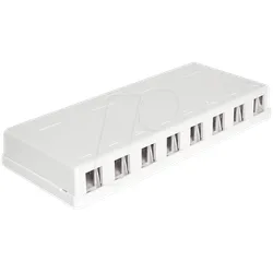 DELOCK 86209 - Keystone Leergehäuse 8 Port