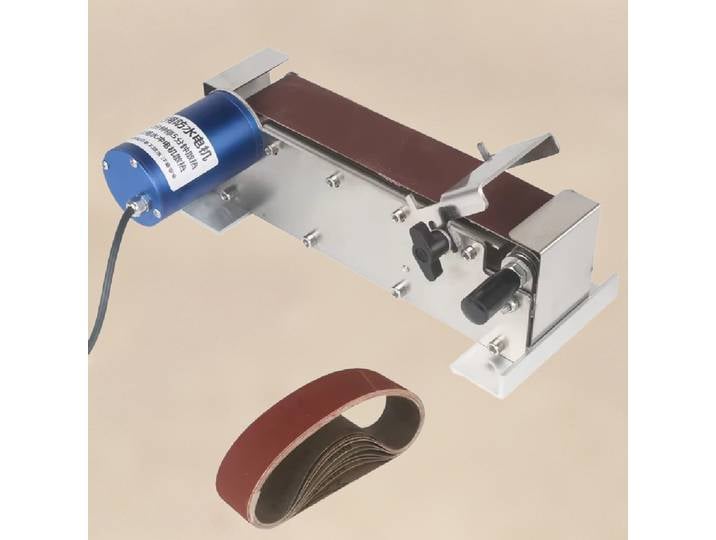 Mini ponceuse à bande 50x533mm, Machine à polir électrique, ponceuse de table étanche, affûteur de couteaux, affûteur de bords de coupe