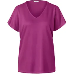 Tchibo - Strukturiertes Shirt - Damen - Gr. L - rot