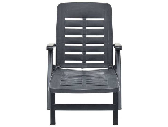 MGH - NEUF Chaise longue/transat - pliable - Plastique Anthracite CC1128