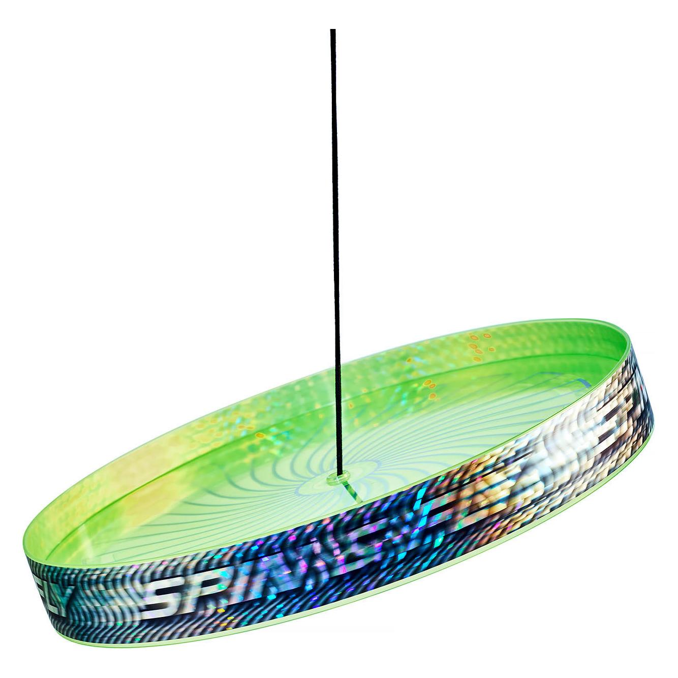 Eureka! Acrobat Spin & Fly Jongleerfrisbee - Groen (JASPFLY_GVert)
