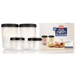 EASIYO Behälter-Set 4 Stück spülmaschinenfest 2x 250ml & 2x 1l