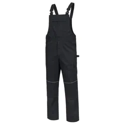Latzhose "MOTION TEX LIGHT" - 60 - schwarz