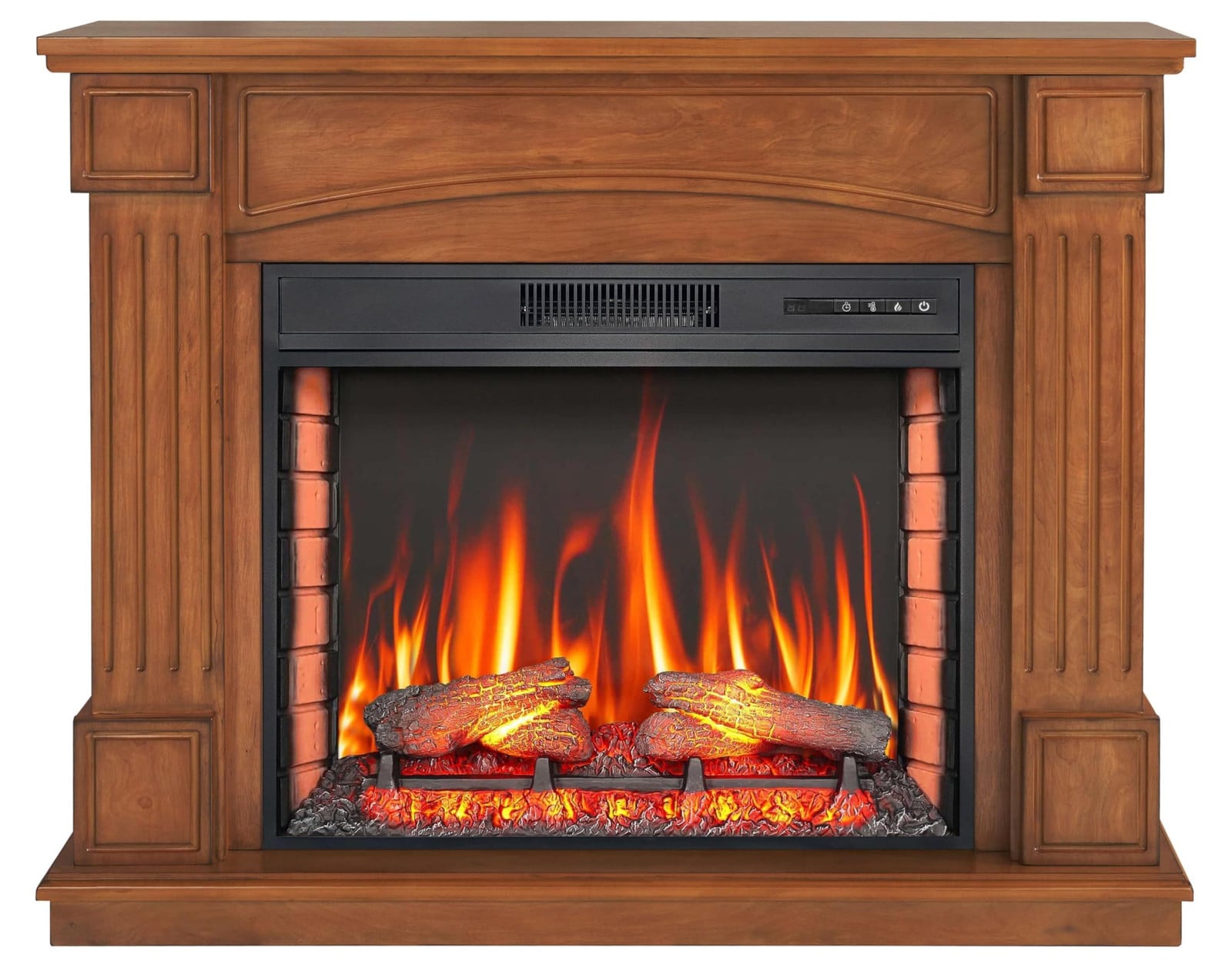 Selius Elektrische Open Haard Vrijstaand - 1,8 kW Verwarming - Breedte: 155 cm