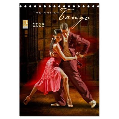 The Art Of Tango (Tischkalender 2026 DIN A5 hoch), CALVENDO Monatskalender