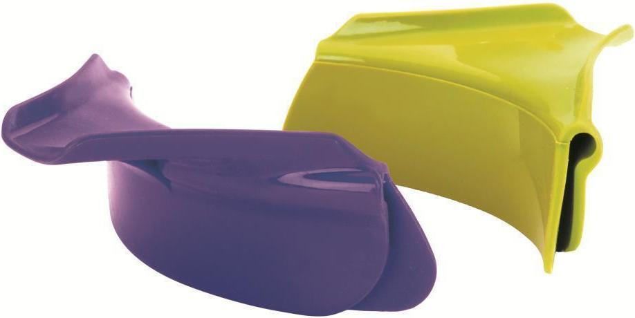 Ibili Menaqe antislip gieter voor pannen, geel