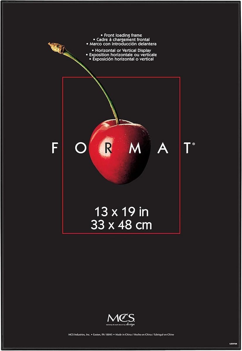 Fotolijst Galerij Wandframe Zwart 33 x 48 cm Enkel