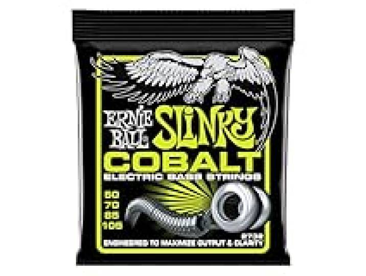 Ernie Ball Regular Slinky Cobalt Cordes, pour basse électrique, calibre 50-105
