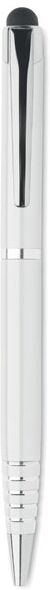 Stylo à bille personnalisé pratique - FLORINA blanc