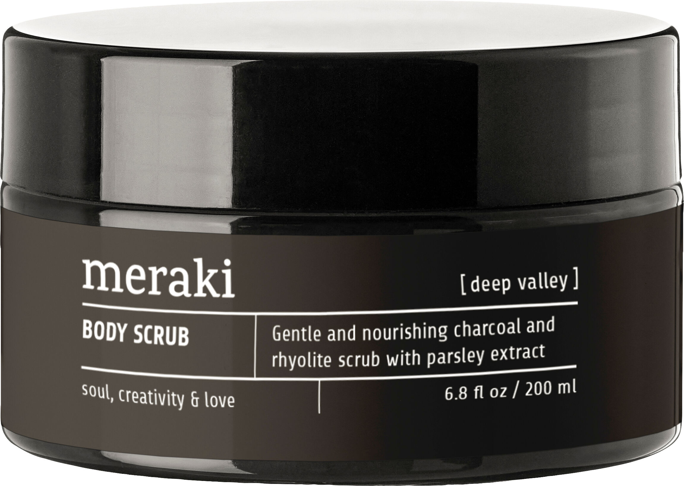 Meraki Body scrub, Deep Valley 200 ml