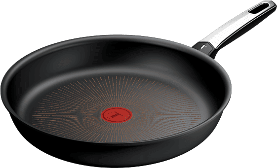 Sartén - Tefal Excellence Jordi Cruz G3200643, 28 cm, Revestimiento antiadherente, Inducción, 4-5 personas, Máximo calentamiento, Negro
