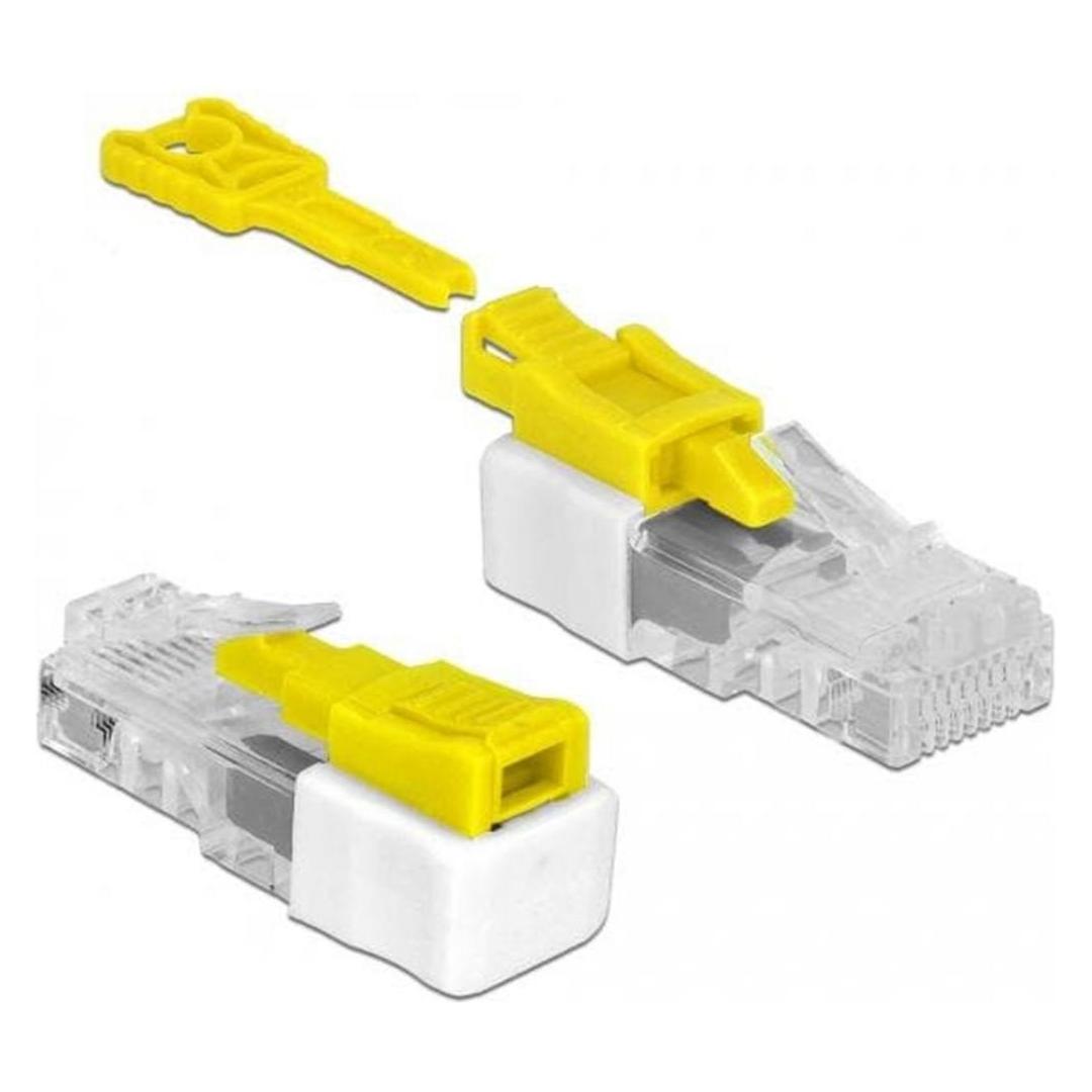 Delock RJ45 Port Blocker Set mit 5 Stück (85334)