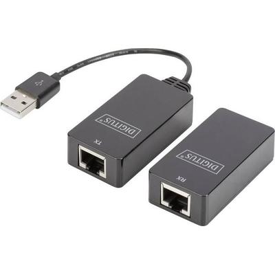 Digitus DA-70139-2 USB-A (USB 1.1) Extender (Verlängerung) über Netzwerkkabel RJ45 45m