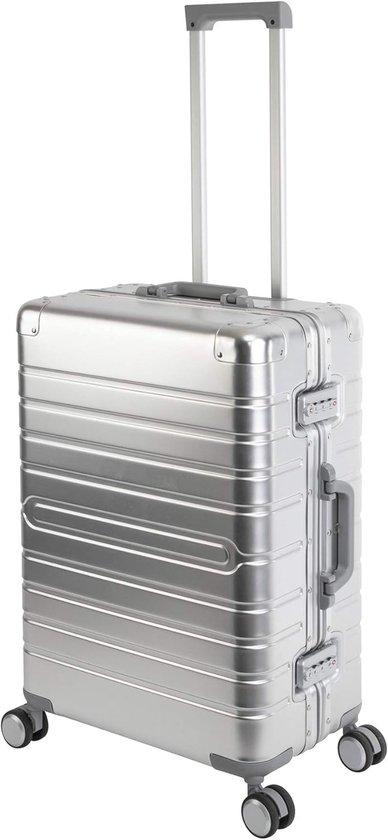 Famanu Aluminium Reisekoffer Oslo - Leichter Trolley in verschiedenen Größen und Farben