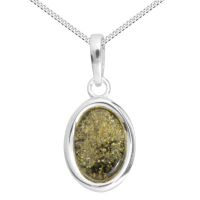 Kette mit Anhänger OSTSEE-SCHMUCK "Ostsee-Schmuck Kette mit Anhänger Erlana" Gr. 42, silber, Halsketten, Damen, 42cm, Silber 925 (Sterlingsilber), L: 42