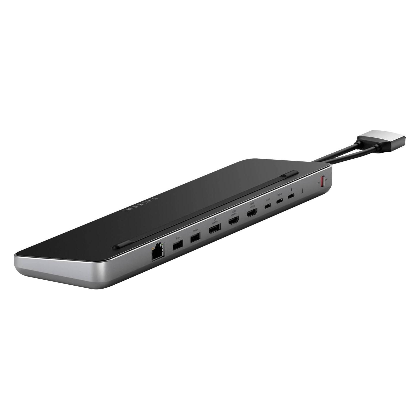 Satechi Dual Dock Stand (USB-C, 9 Ports) (ST-DDSM)