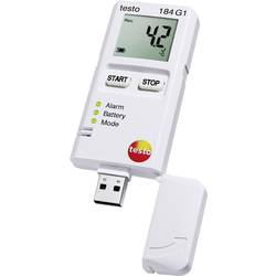 testo 0572 1846 184 G1 Multi-Datenlogger Messgröße Temperatur, Luftfeuchtigkeit, Vibration/Beschleunigung -20 bis +70 °C 0 bis 100 % rF 0 bis 10 G