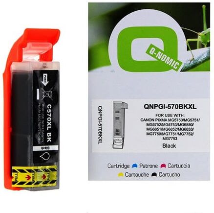 Q-Nomic PGI-570PGBK XL Cartucho de tinta negro XL